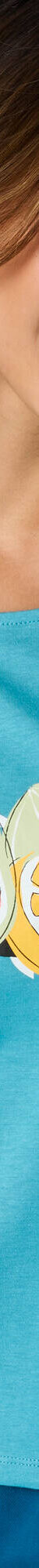 T-shirt manches courtes imprimé placé, Spécial Petites (bleu) T-shirt manches courtes imprimé placé, Spécial Petites (bleu)
